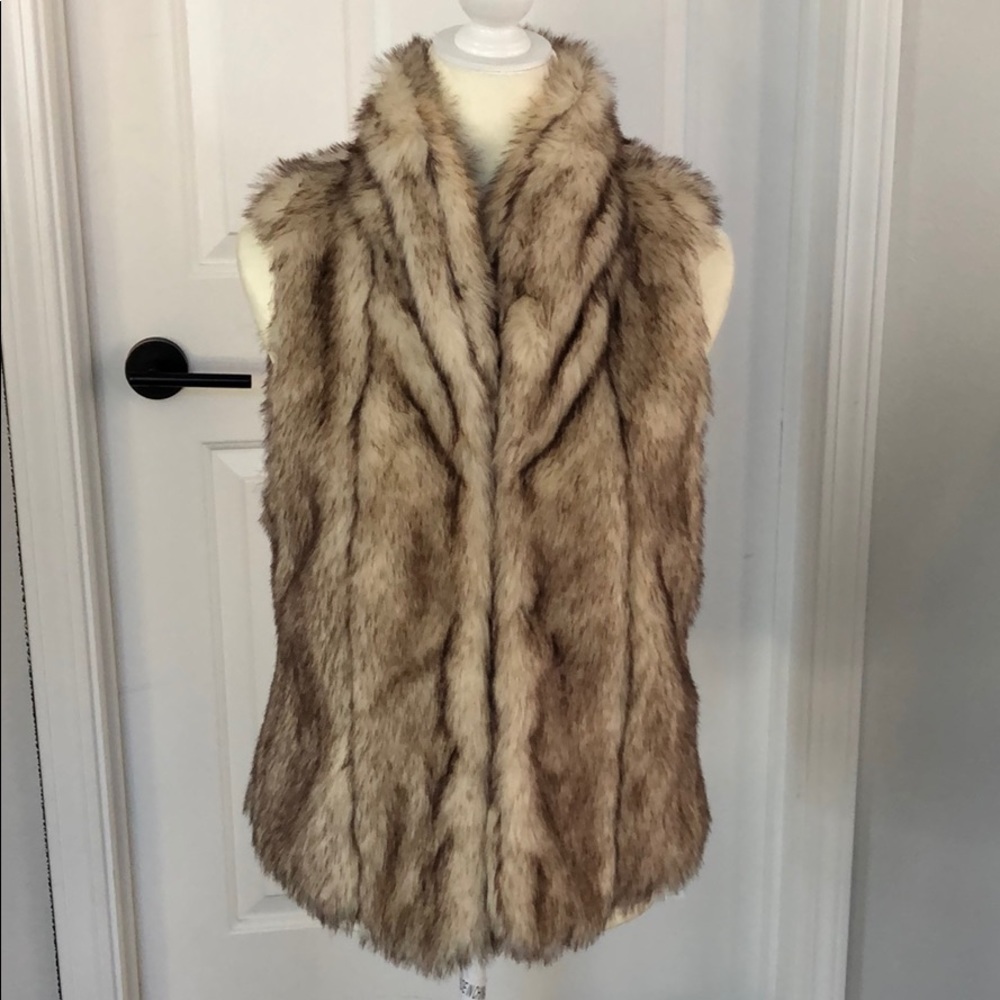 BCBGeneration Faux Fur Vest